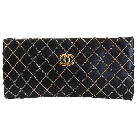 chanel colorful clutch|Chanel clutch with chain price.